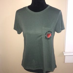 MODERN LUX graphic tee!! “You break it you buy it”